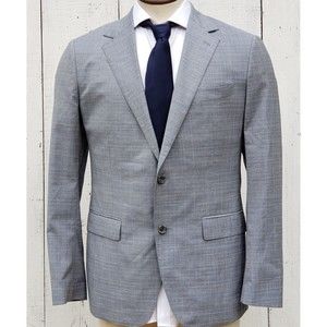Bonobos Italian Jacket Blazer Blue Gray Wool Men Sz 40R Slim Fit NEW